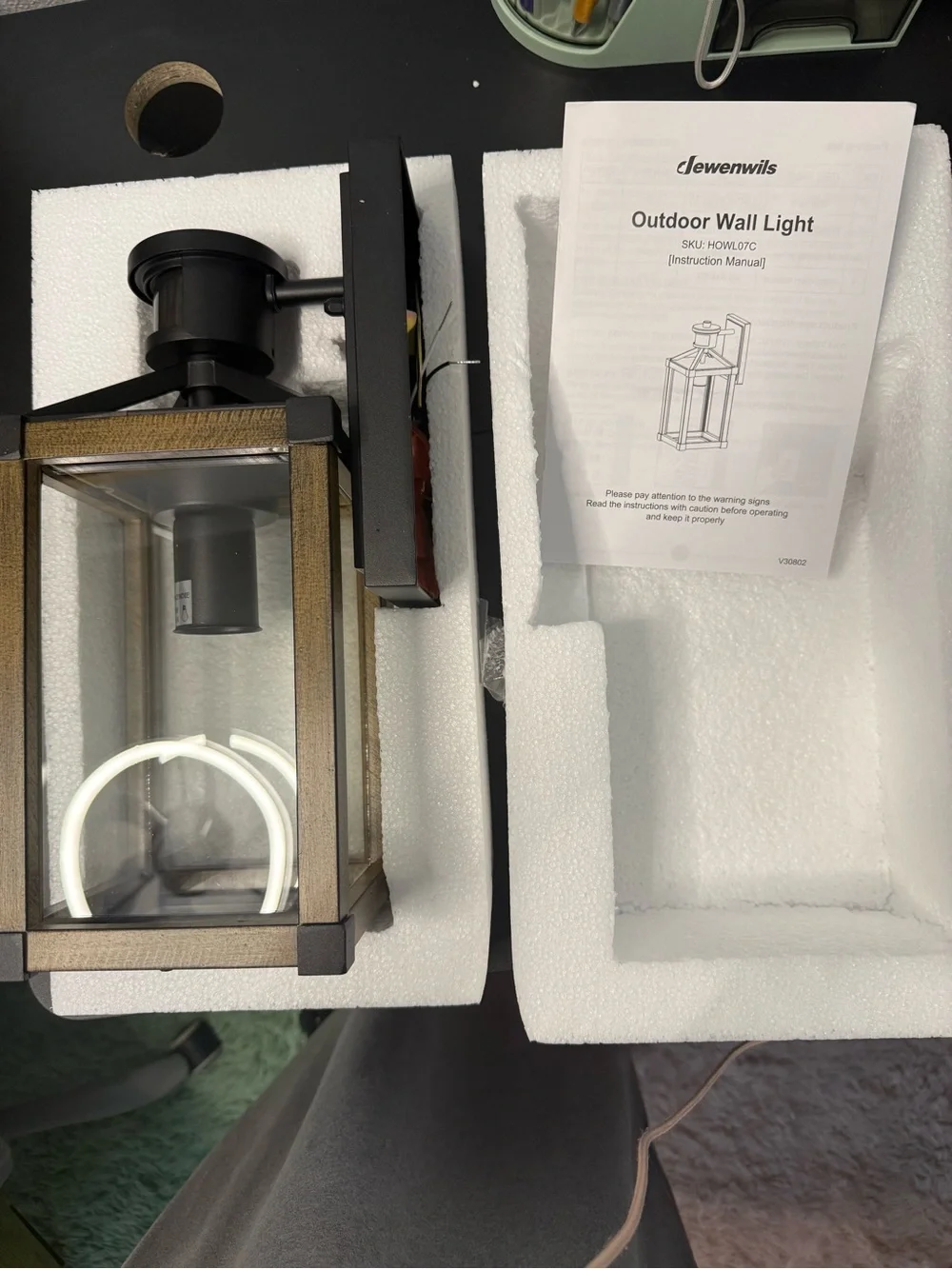 Dewenwils Outdoor Wall Light
